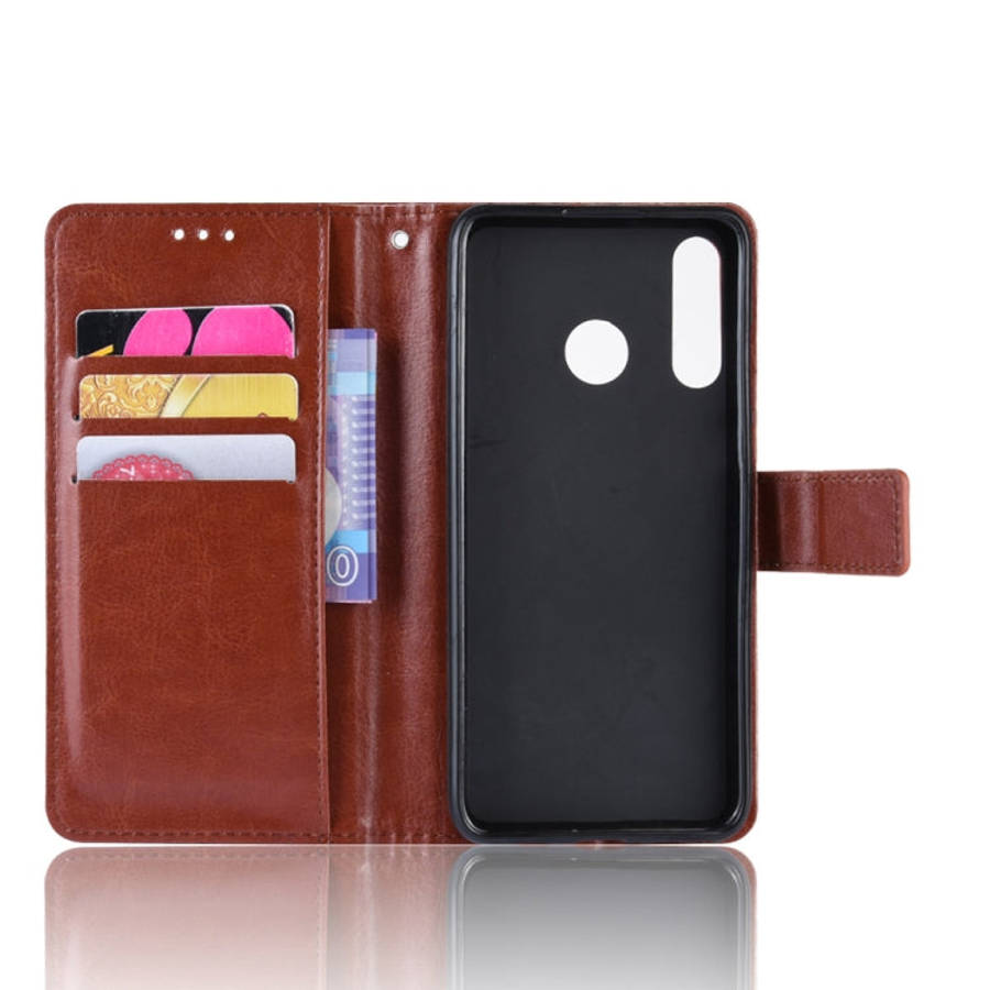 Retro Crazy Horse Texture Horizontal Flip Leather Case for Huawei Honor 10i / 20i , with Holder &...