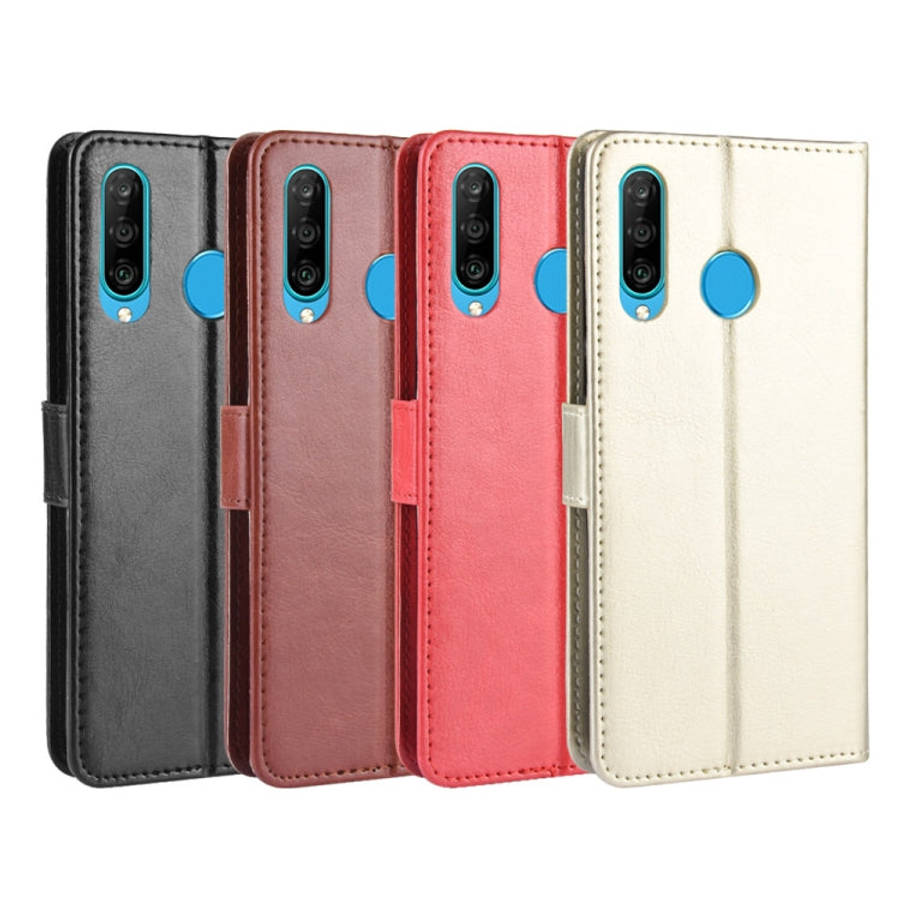 Retro Crazy Horse Texture Horizontal Flip Leather Case for Huawei Honor 10i / 20i , with Holder &...