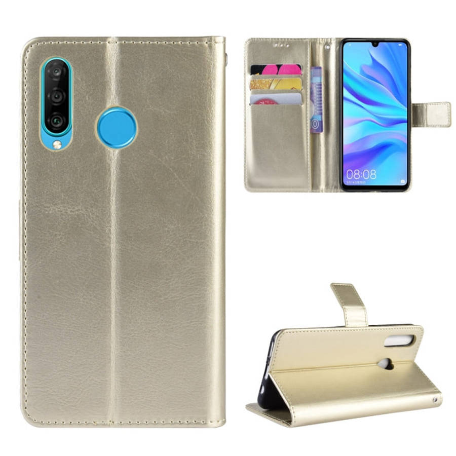 Retro Crazy Horse Texture Horizontal Flip Leather Case for Huawei Honor 10i / 20i , with Holder &...