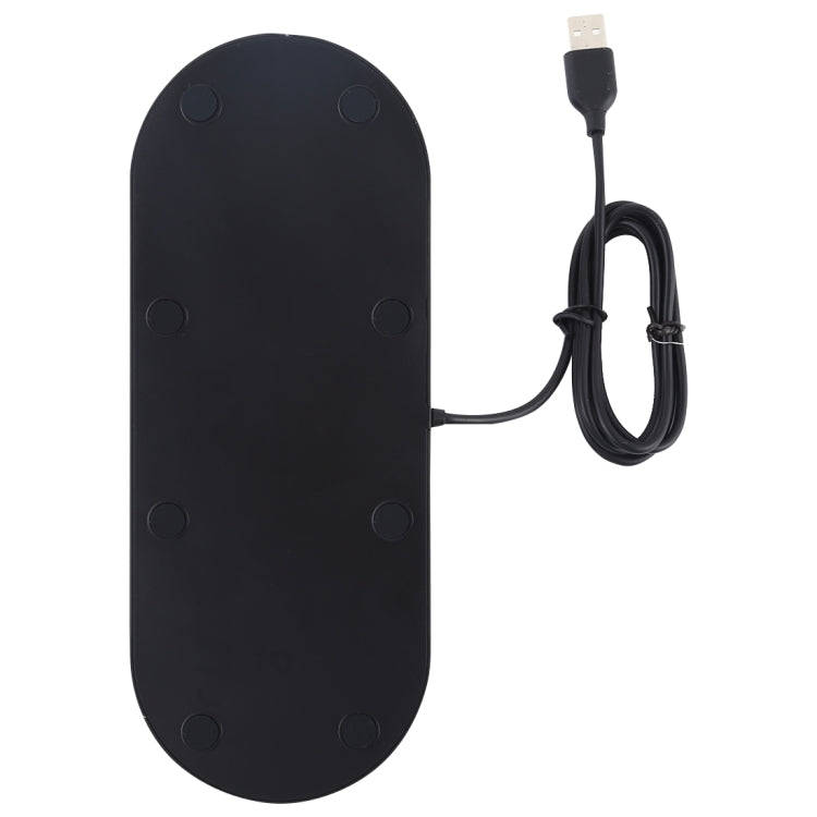 HQ-UD15 5 in 1 Micro USB + USB-C / Type-C + 8 Pin Interface Phone Charging Base with 8 Pin Earpho...
