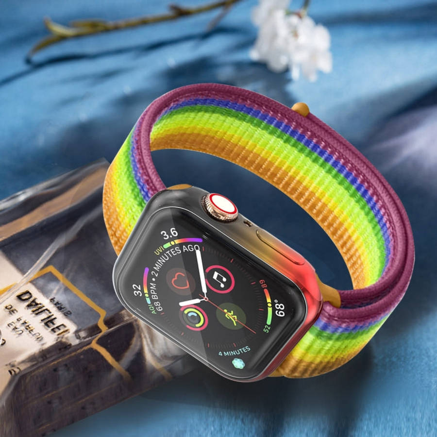 For Apple Watch Series 4/5/6 & Watch SE 1/2/3 40mm Gradient All-inclusive TPU Protective Case(A)