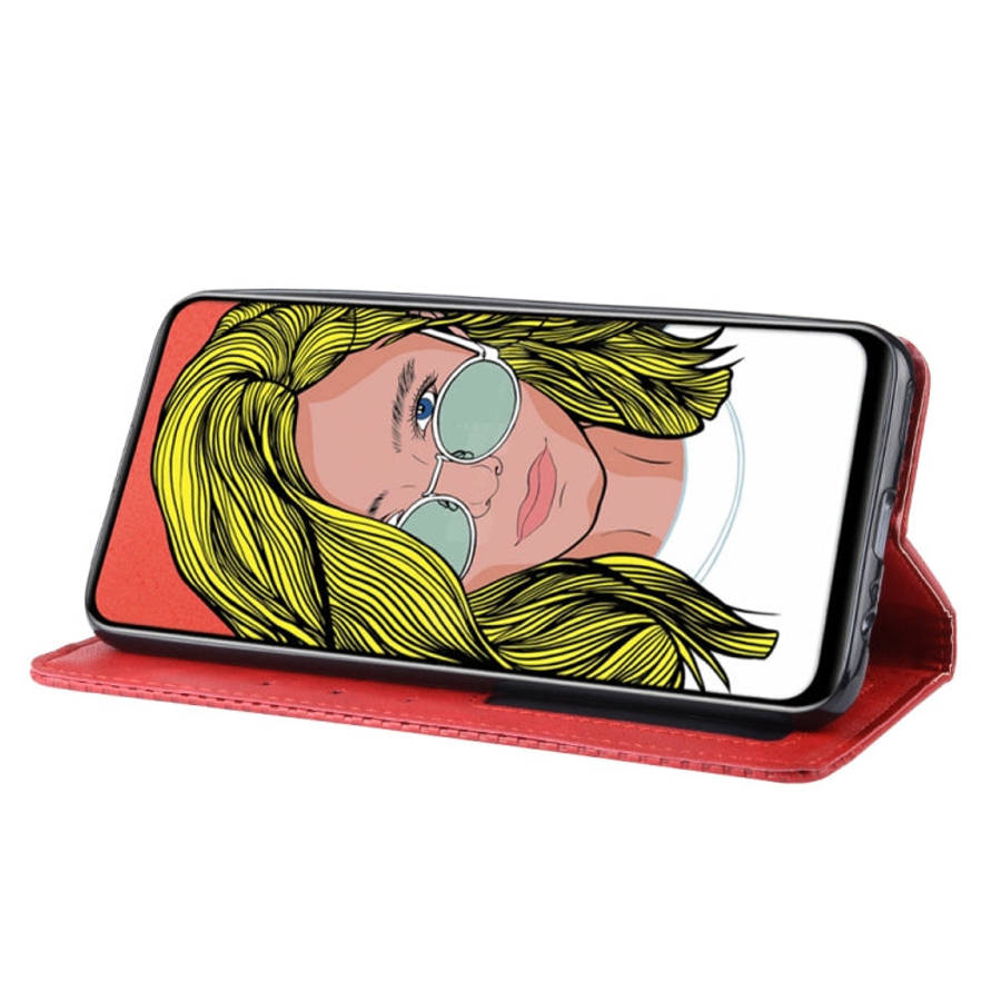 Magnetic Buckle Retro Crazy Horse Texture Horizontal Flip Leather Case for Huawei P Smart Z , wit...