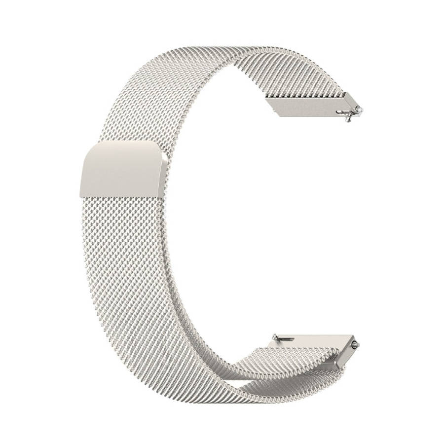 18mm Milan Stainless Steel Mesh Watch Band(Starlight)