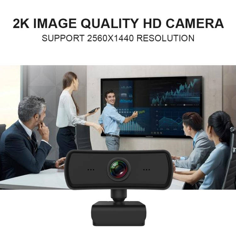 C3 400W Pixels 2K Resolution Auto Focus HD 1080P Webcam 360 Rotation For Live Broadcast Video Con...