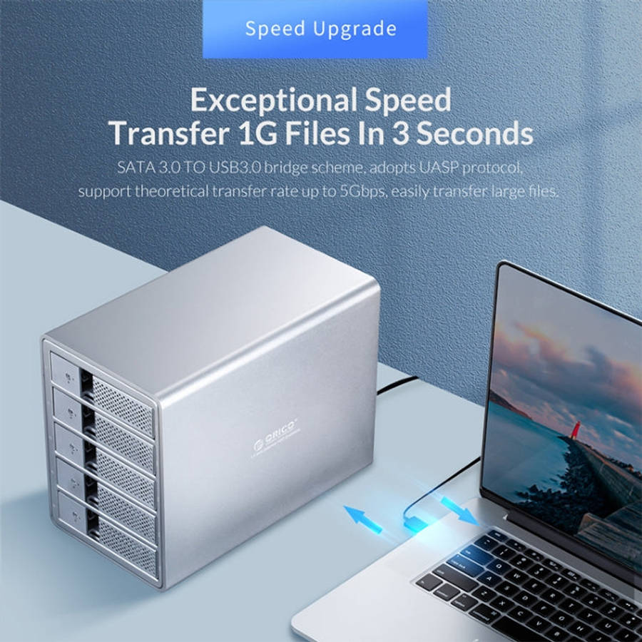 ORICO 9548U3-BK 3.5-Inch Multi-Bay Hard Drive Enclosure