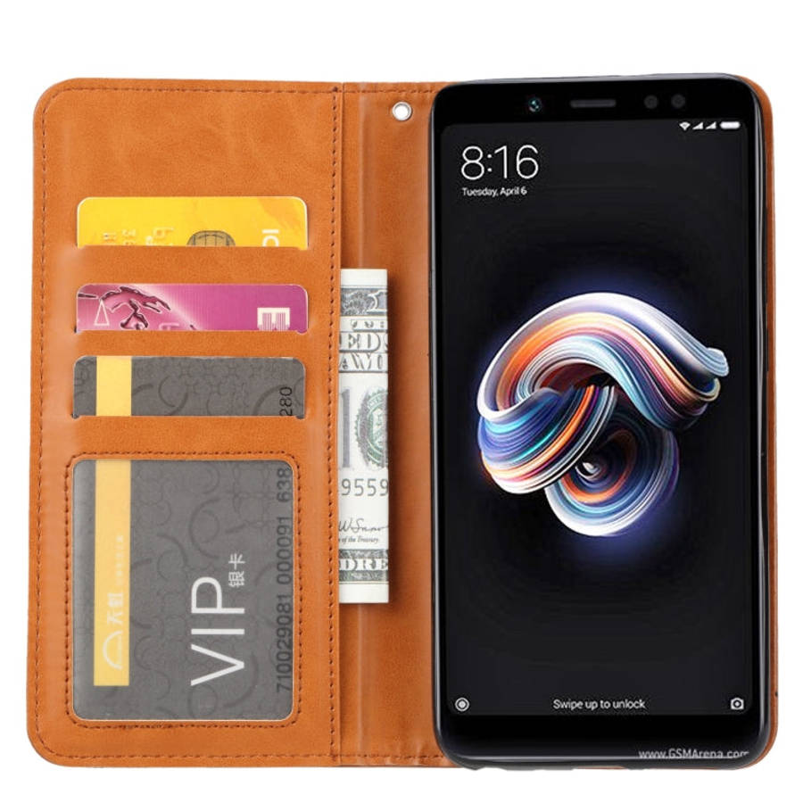 Knead Skin Texture Horizontal Flip Leather Case for HUAWEI Nova3i / P Smart+, with Photo Frame & ...