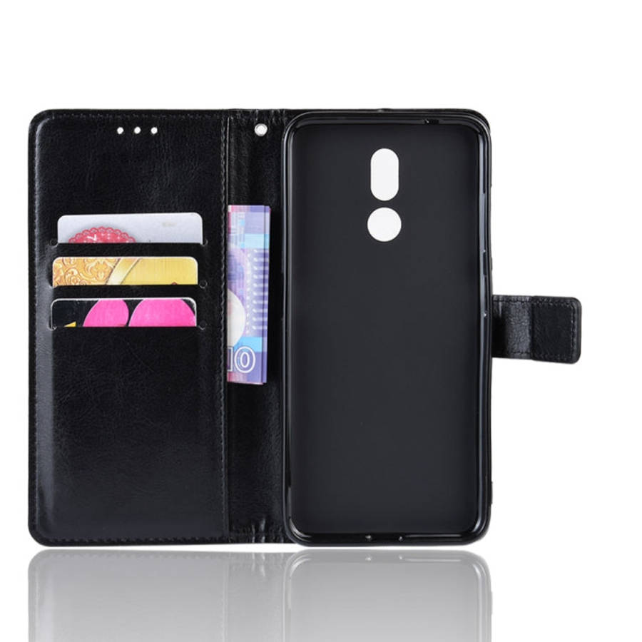 Retro Crazy Horse Texture Horizontal Flip Leather Case for Nokia 3.2, with Holder & Card Slots & ...