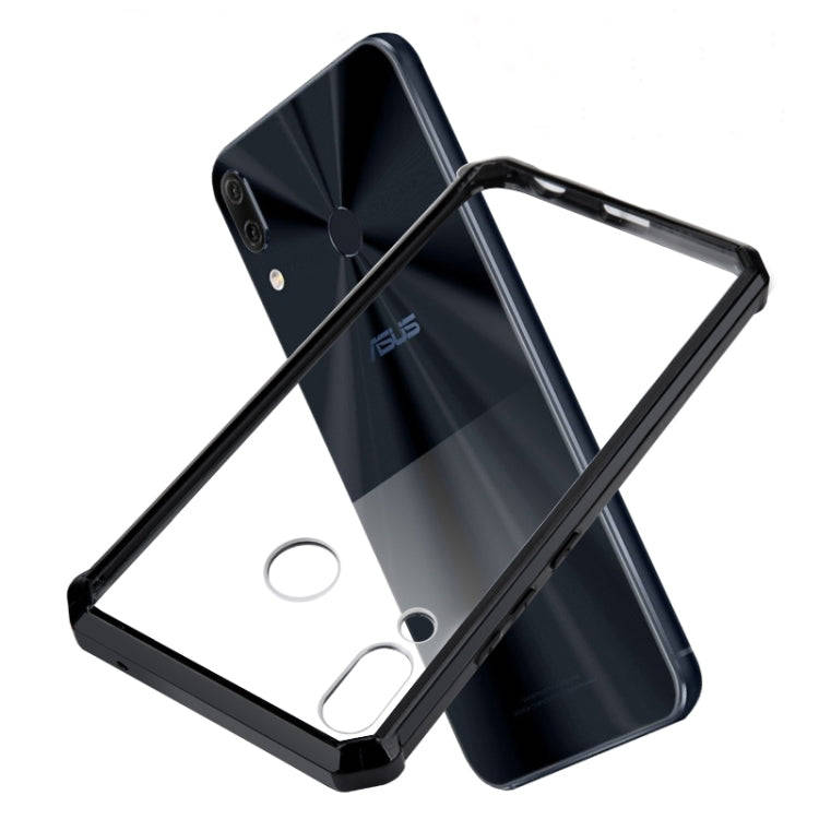 Scratchproof TPU + Acrylic Protective Case for Asus Zenfone Max Pro (M2) ZB631KL(Blue)