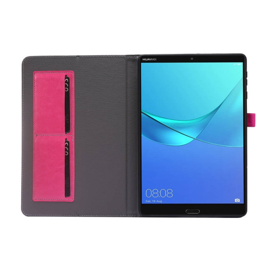 For Huawei MatePad T 10s 2-Folding Business Horizontal Flip PU Leather Case with Card Slots & Hol...