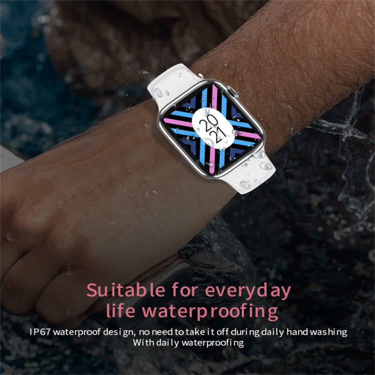 W98 Plus 1.54 inch Color Screen Smart Watch, IP67 Waterproof, Support Temperature Monitoring/Hear...