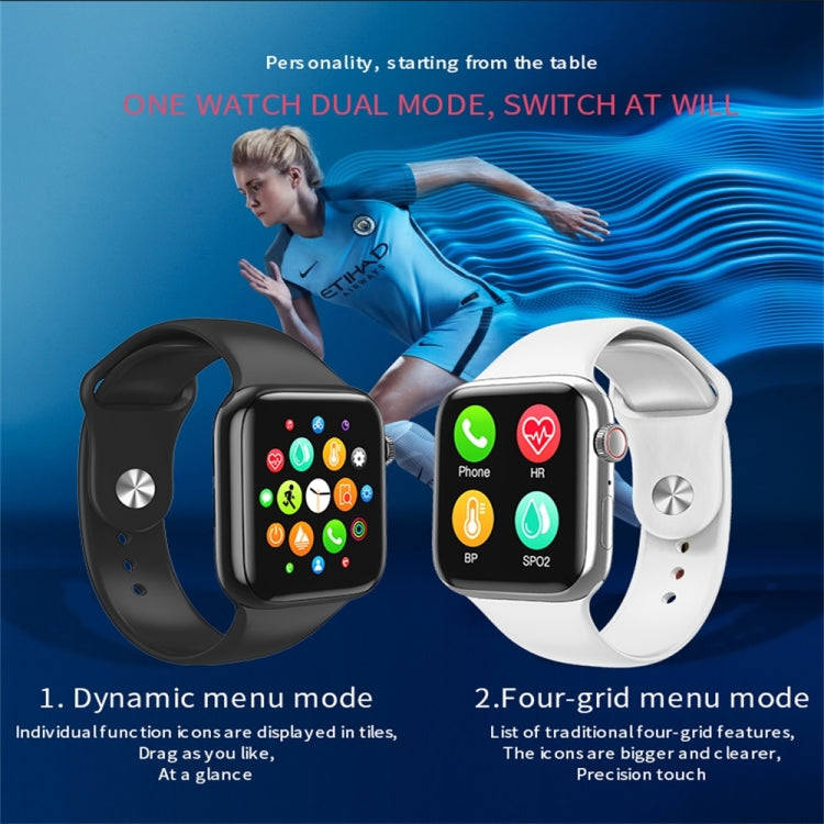 W98 Plus 1.54 inch Color Screen Smart Watch, IP67 Waterproof, Support Temperature Monitoring/Hear...
