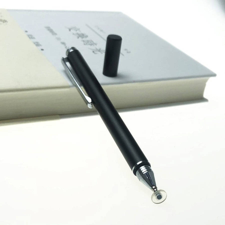 AT-11 Mobile Phone Tablet Universal Touch Screen Capacitive Pen Precision Stylus(Black)
