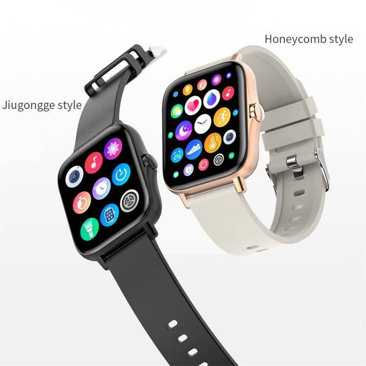T42 1.7 inch Color Screen Smart Watch, IP67 Waterproof, Support Bluetooth Call/Heart Rate Monitor...