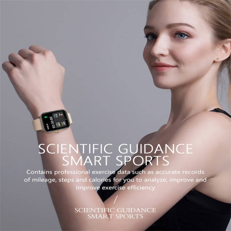Y20 1.69 inch Color Screen Smart Watch IP67 Waterproof,Support Heart Rate Monitoring/Blood Pressu...