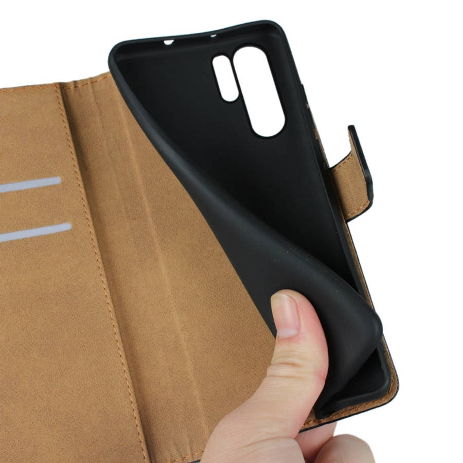 Horizontal Flip Leather Case for Huawei P30 Pro, with Magnetic Buckle & Holder & Card Slots & Wal...