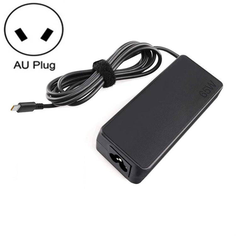 20V 3.25A 65W Power Adapter Charger Thunder Type-C Port Laptop Cable, The plug specification:AU Plug