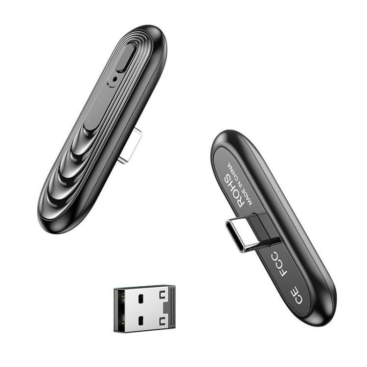 T71 Type-C Bluetooth 5.0 Wireless Transmitter Audio Adapter for Nintendo Switch Lite / PC / Compu...