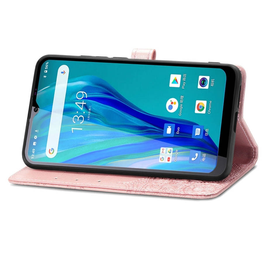 For Oukitel C23 Pro Mandala Flower Embossed Horizontal Flip Leather Case with Holder & Three Card...