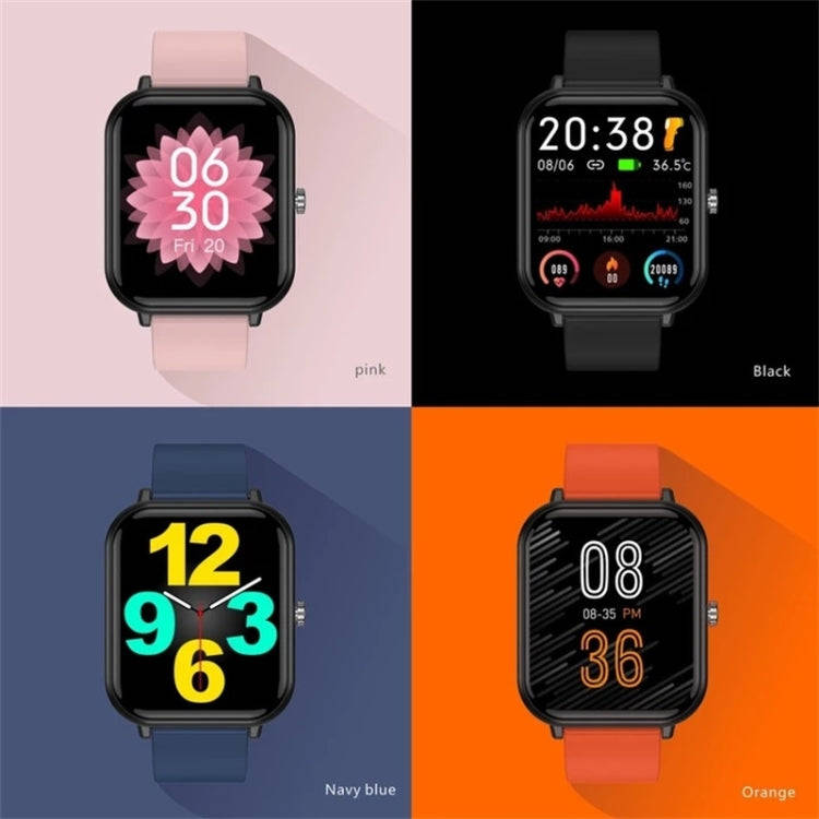 Q9pro 1.7 inch Color Screen Smart Watch, IP68 Waterproof,Support Temperature Monitoring/Heart Rat...