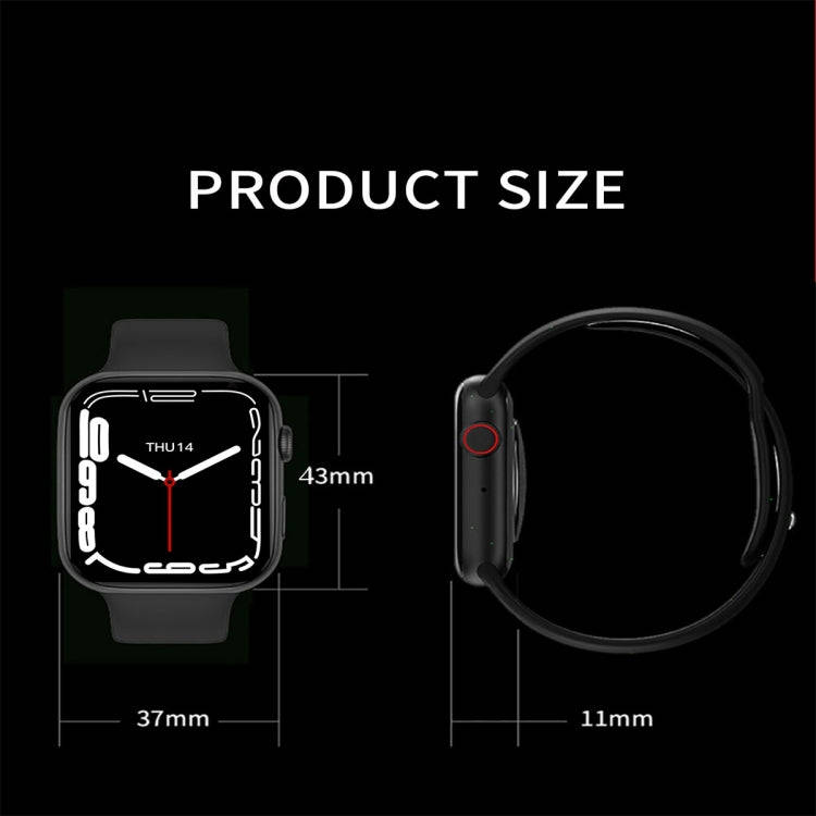 i7 pro 1.75 inch Color Screen Smart Watch, IP67 Waterproof,Support Bluetooth Call/Heart Rate Moni...