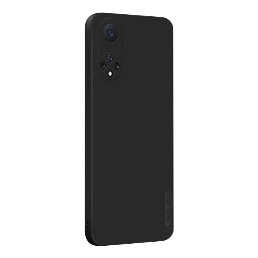 For Huawei nova 9 Pro PINWUYO Liquid Silicone TPU Phone Case(Black)