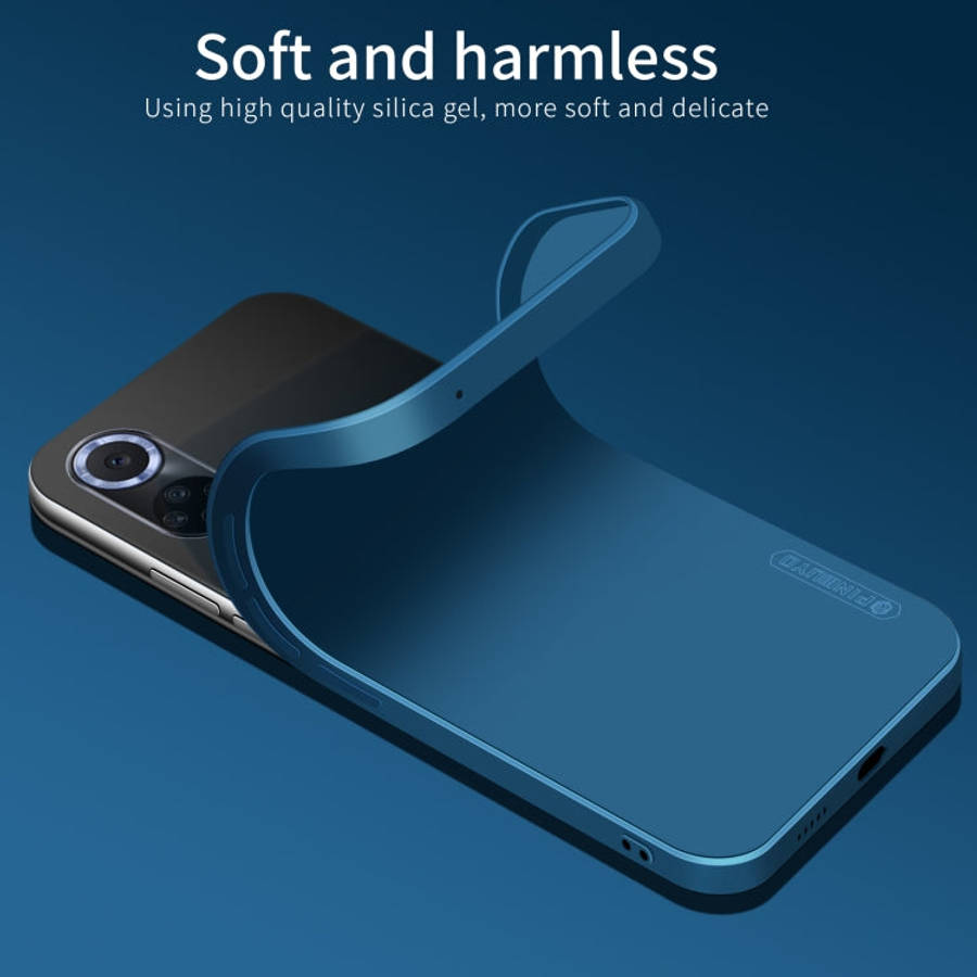 For Huawei nova 9 Pro PINWUYO Liquid Silicone TPU Phone Case(Black)