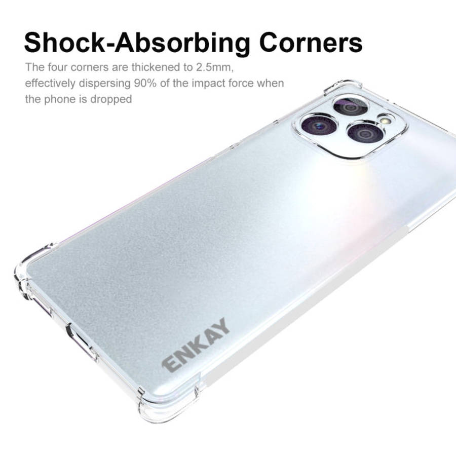 For Honor 60 SE ENKAY Transparent TPU Shockproof Case