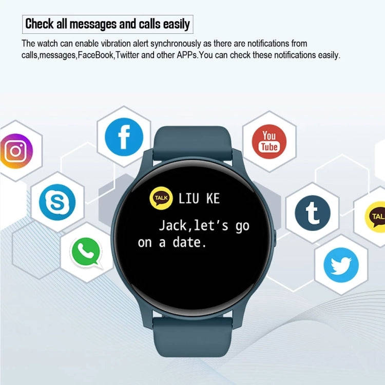 S32 1.3 inch Color Screen Smart Watch,Support Heart Rate Monitoring / Blood Pressure Monitoring(P...