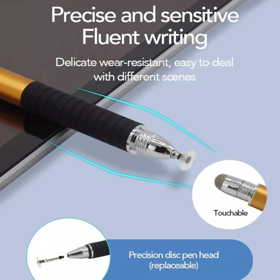 AT-31 Conductive Cloth Head + Precision Sucker Capacitive Pen Head 2-in-1 Handwriting Stylus with...