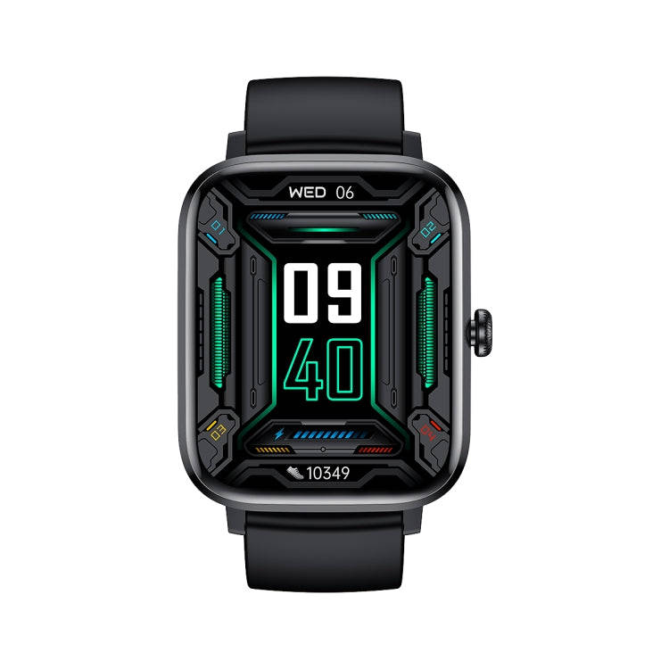 HK20 1.85 inch Color Screen Smart Watch,Support Heart Rate Monitoring/Blood Pressure Monitoring(B...