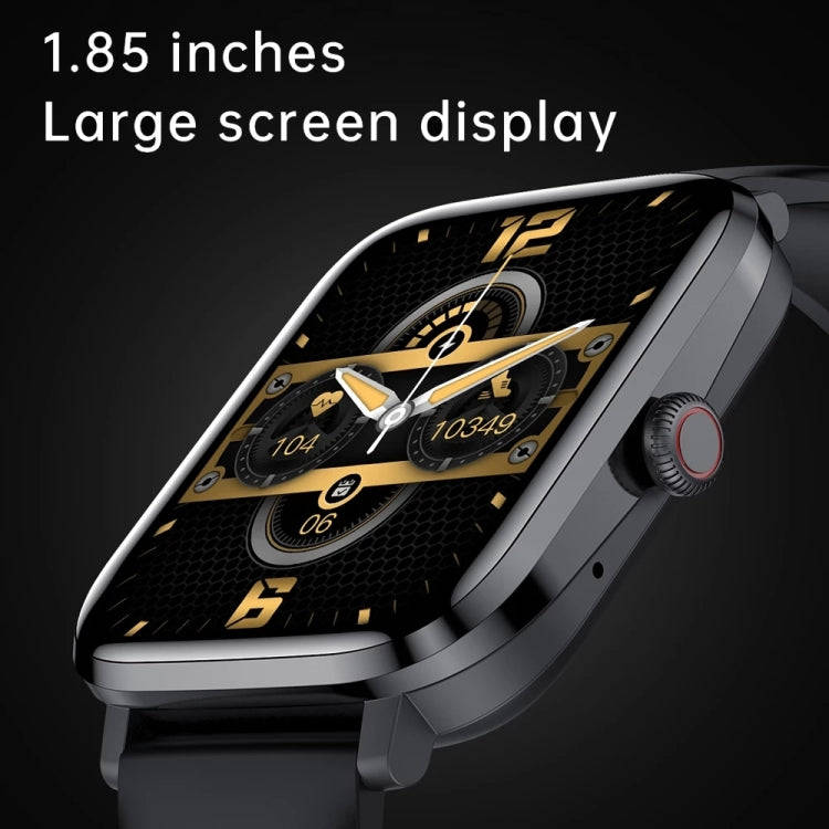 HK20 1.85 inch Color Screen Smart Watch,Support Heart Rate Monitoring/Blood Pressure Monitoring(B...