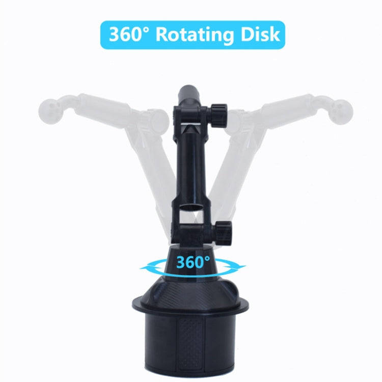 X033 360 Degree Car Phone Mount Adjustable Gooseneck Cup Holder