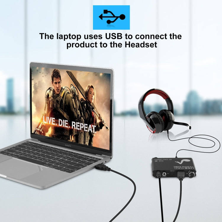 AY107 Digital to Analog Converter Optical Fiber Analog Audio Decoder USB Sound Card Digital Audio...