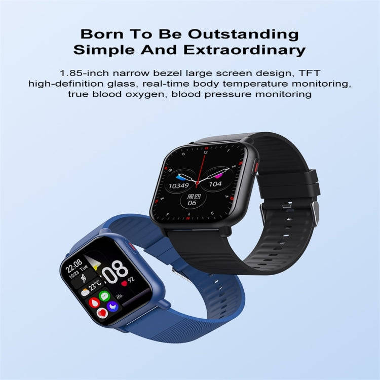 ZW32 1.85 inch Color Screen Smart Watch,Support Heart Rate Monitoring/Blood Pressure Monitoring(P...