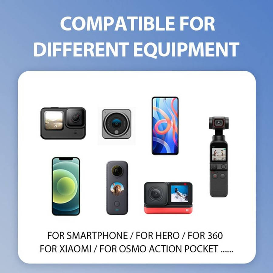Standard Collar Lazy Adjustable Neck Bracket for GoPro Action Camera Smartphones