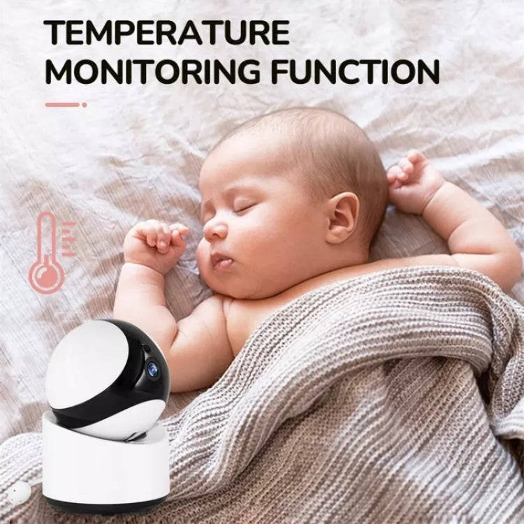 DY55A Built-in Lullabies Video Babyphone 5 inch Screen Digital Wireless Baby Monitor Camera(AU Plug)