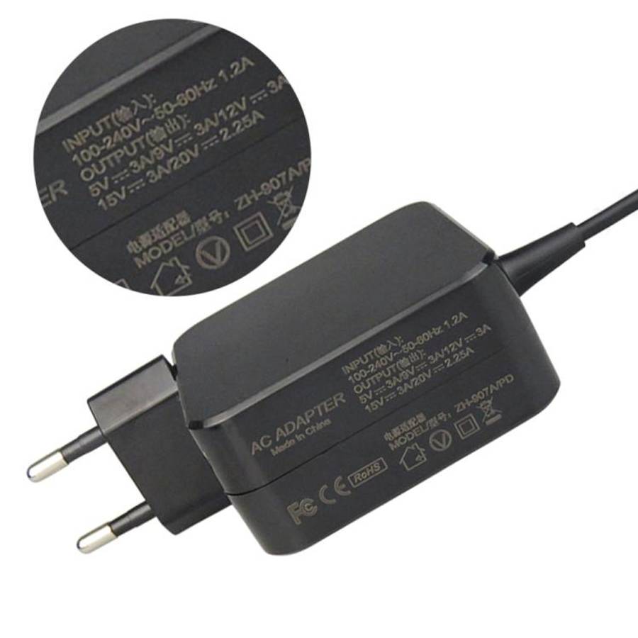 For Dell / HP / Xiaomi 45W Charger Type-c Super Fast Charging Source Adapter US Plug