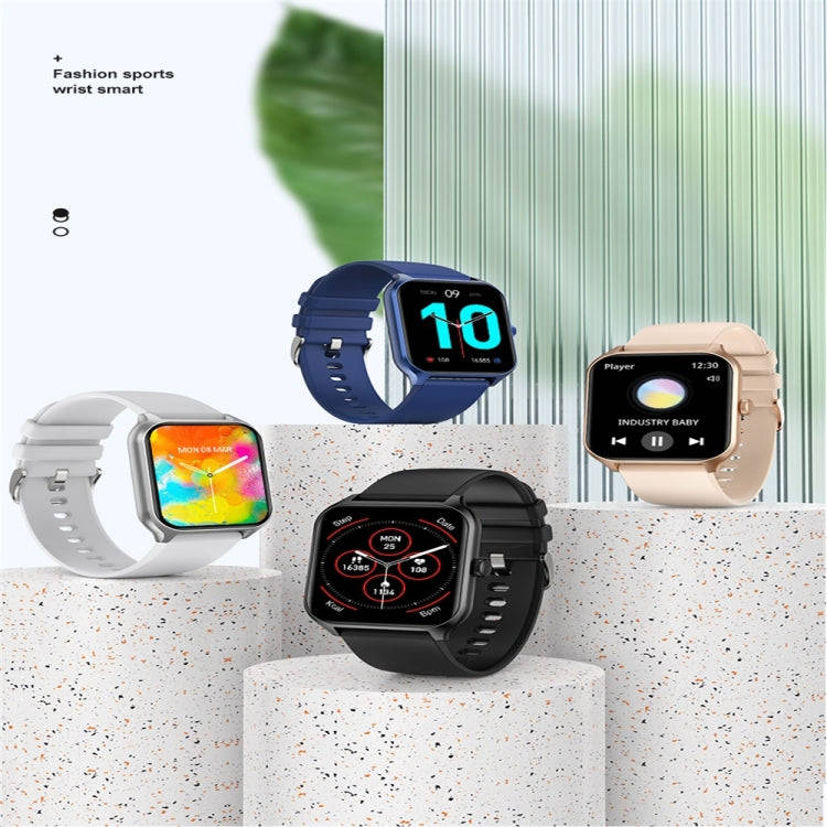 P58 1.96 inch Color Screen Smart Watch Support Heart Rate Monitoring / Blood Pressure Monitoring(...