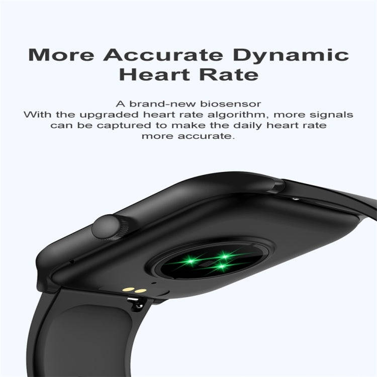 P58 1.96 inch Color Screen Smart Watch Support Heart Rate Monitoring / Blood Pressure Monitoring(...