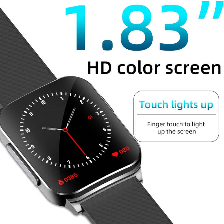 EP03 1.83 inch Color Screen Smart Watch,Support Heart Rate Monitoring / Blood Pressure Monitoring...