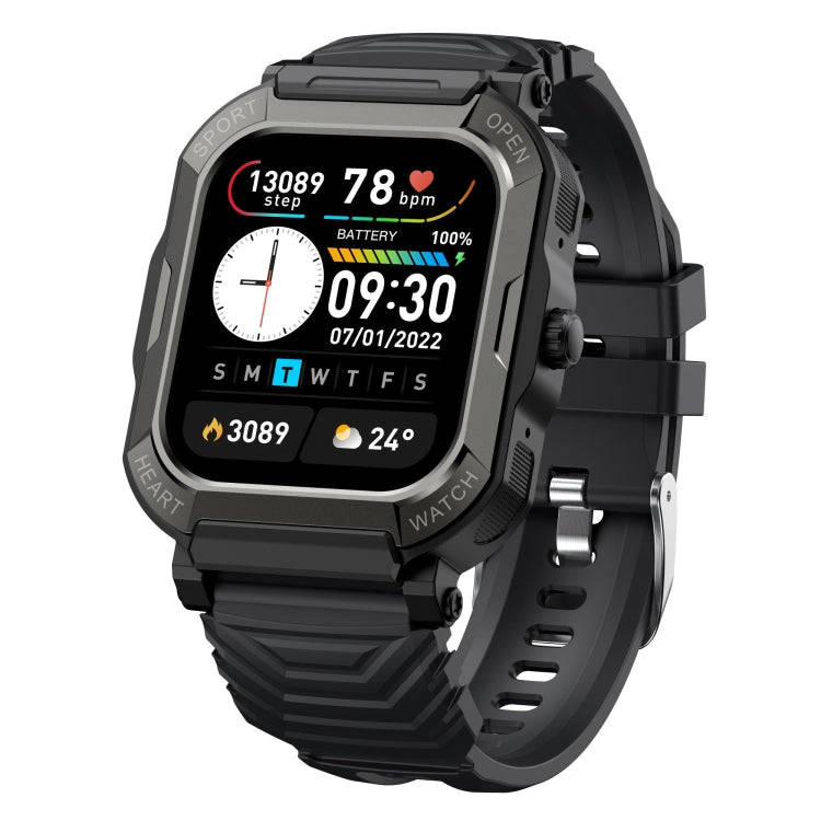 H30 1.91 inch Color Screen Smart Watch,Support Heart Rate Monitoring / Blood Pressure Monitoring(...