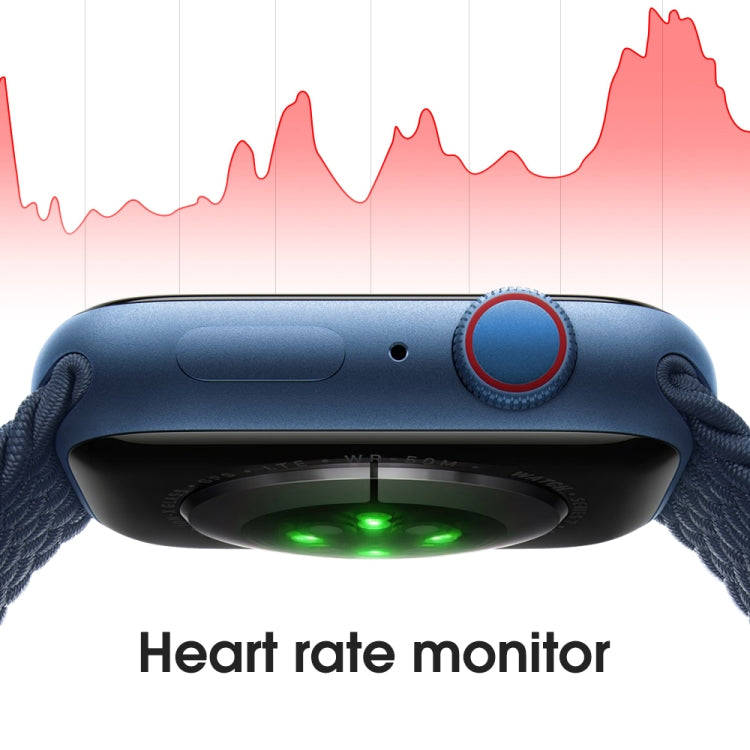 W38 1.9 inch Color Screen Smart Watch,Support Heart Rate Monitoring / Blood Pressure Monitoring(W...