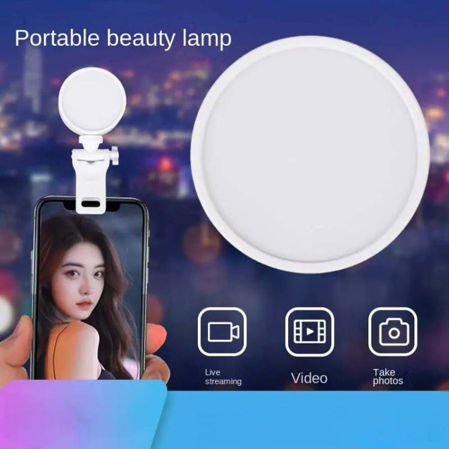 K-36 LED Mini Flash Light Phone Lens Clip Selfie Fill Lamp