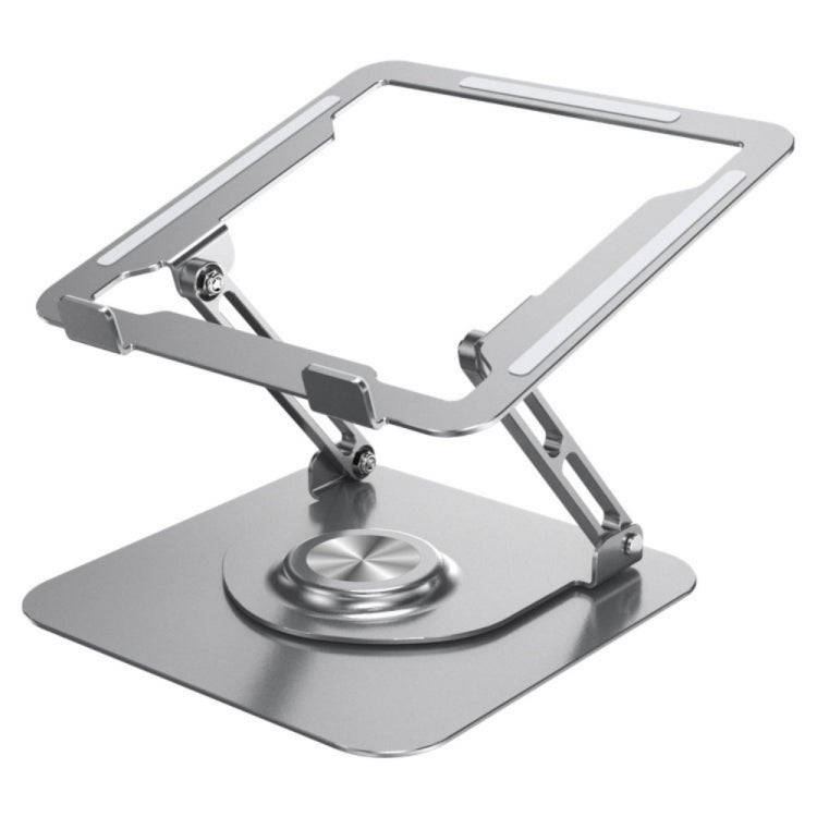 D147 Foldable 360 Degree Rotating Laptop Lifting Bracket Aluminum Alloy Notebook Desktop Stand(Si...