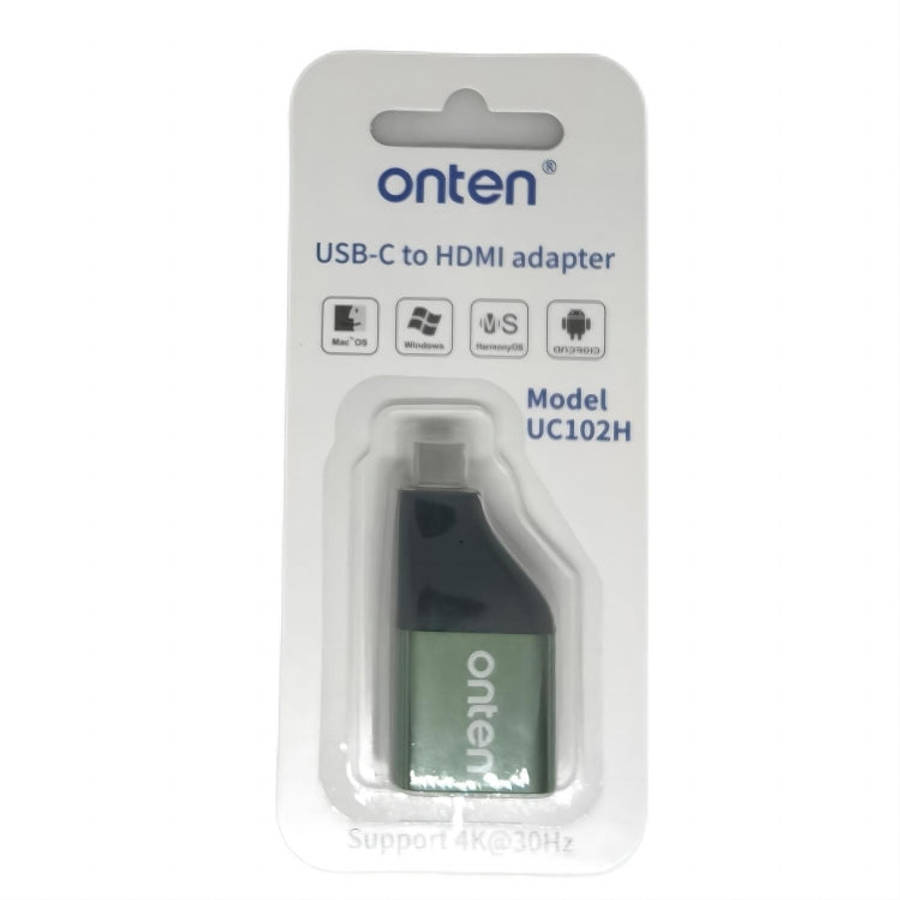 Onten UC102H 4K Type-C to HDMI Adapter (Random Color Delivery)