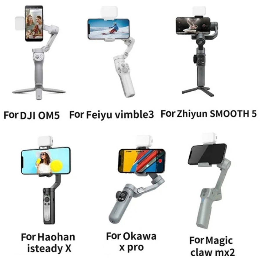 GBL01 LED Gimbal Light Camera Fill Light Double Lamp
