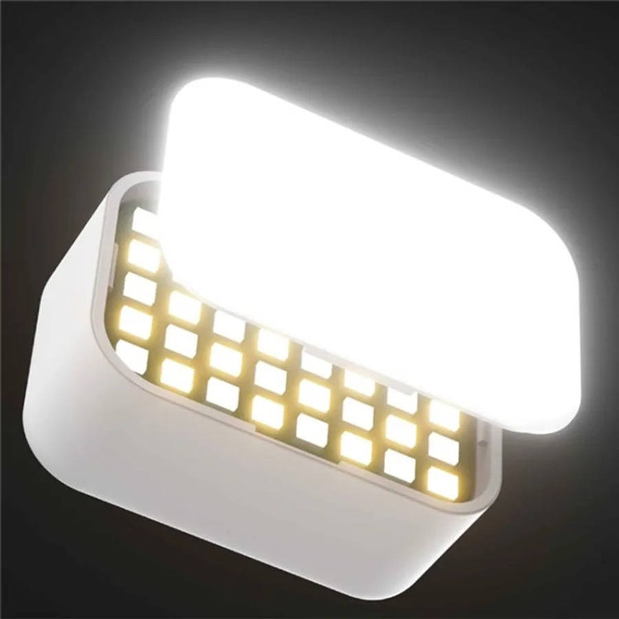 GBL01 LED Gimbal Light Camera Fill Light Double Lamp