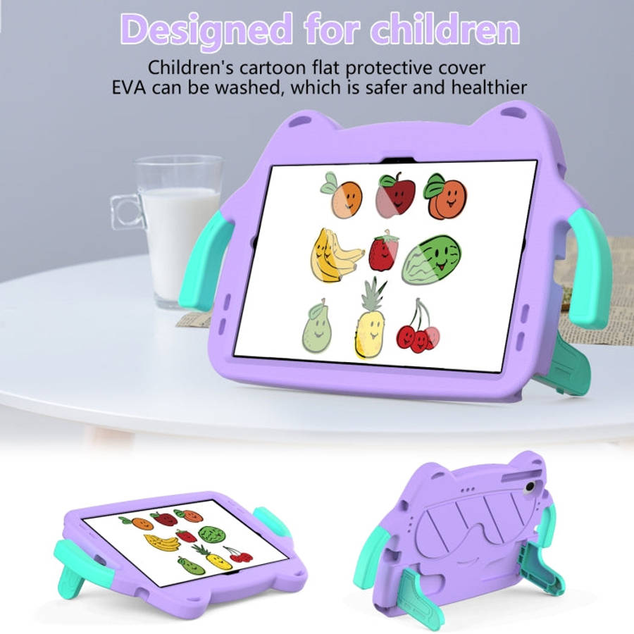 For Huawei Matepad Pro 10.8 2021/2019 Ice Baby EVA Shockproof Hard PC Tablet Case(Light Purple+Mi...