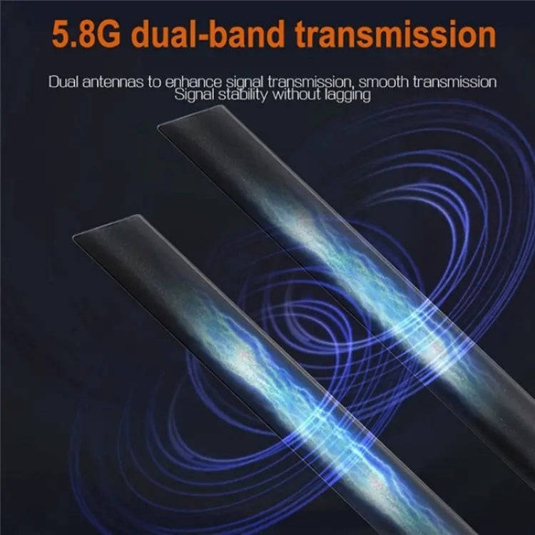 009 200m HD Video Transmitter Receiver WIFI 5.8 Wireless Display Dongle Adapter(AU Plug)