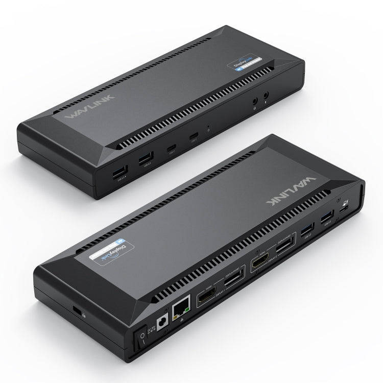 Wavlink UG69PD2 Dual 4K Fast Charging Integrated Docking Station, Plug:AU Plug